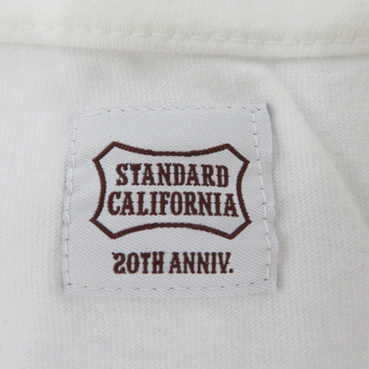 STANDARD CALIFORNIA | スタンダードカリフォルニア SD 20th Anniversary Logo Tee 半袖Ｔシャツ ホワイト サイズ：L【瀬戸大橋店】