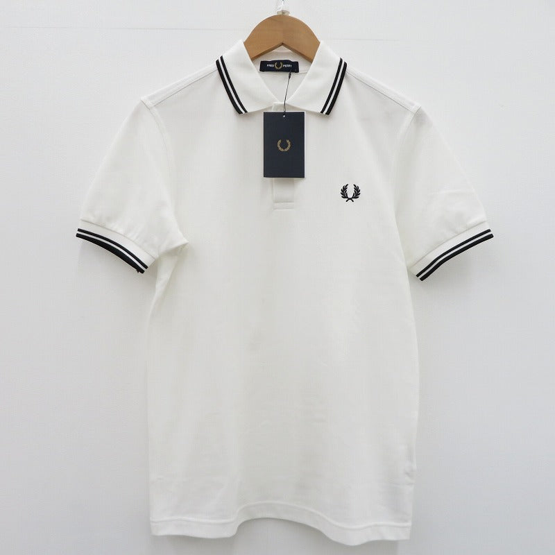 FRED PERRY | フレッドペリー ポロシャツ ホワイト サイズ：S【瀬戸大橋店】