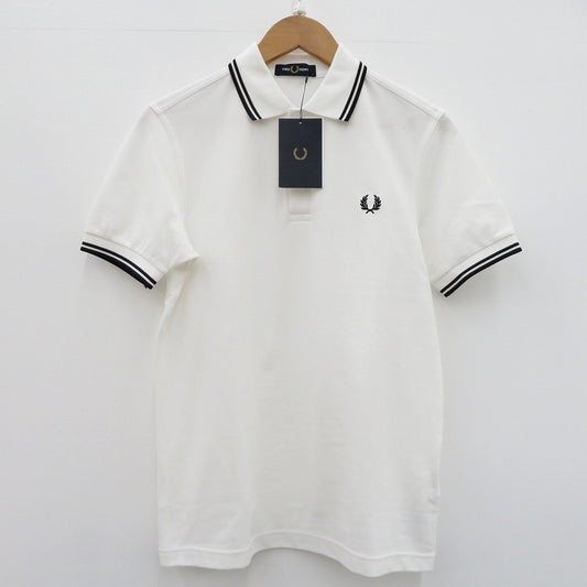 FRED PERRY | フレッドペリー ポロシャツ ホワイト サイズ：S【瀬戸大橋店】