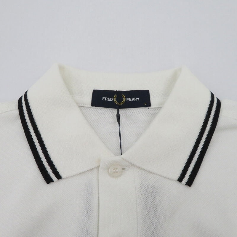FRED PERRY | フレッドペリー ポロシャツ ホワイト サイズ：S【瀬戸大橋店】