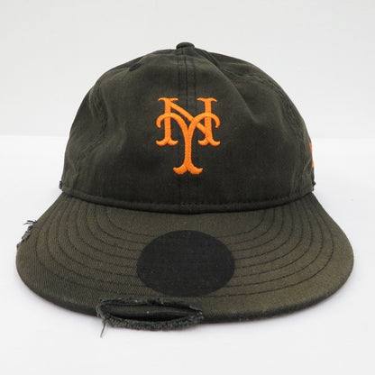 NEW ERA | ニューエラ powered by GORO/ﾆｭｰﾖｰｸ･ﾒｯﾂ キャップ サイズ:MEDIUM/LARGE ブラック【瀬戸大橋店】