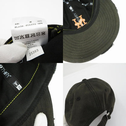 NEW ERA | ニューエラ powered by GORO/ﾆｭｰﾖｰｸ･ﾒｯﾂ キャップ サイズ:MEDIUM/LARGE ブラック【瀬戸大橋店】