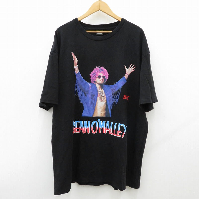 WACKOMARIA | ワコマリア ×UFC SEAN O'MALLEY 半袖Ｔシャツ ブラック サイズ：XXL【瀬戸大橋店】