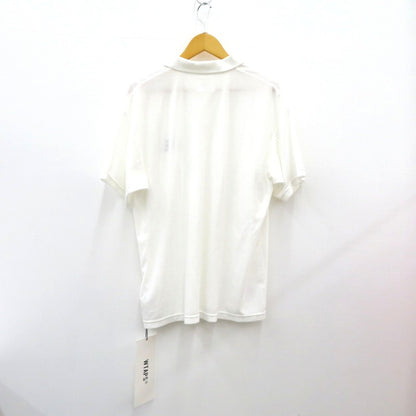 W)TAPS | ダブルタップス DUP 03 / SS / CTPL ポロシャツ 261ATDT-CSM29 ホワイト サイズ：3【瀬戸大橋店】