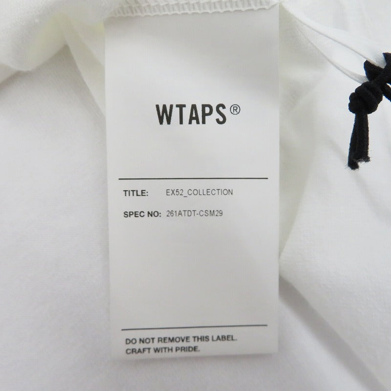 W)TAPS | ダブルタップス DUP 03 / SS / CTPL ポロシャツ 261ATDT-CSM29 ホワイト サイズ：3【瀬戸大橋店】