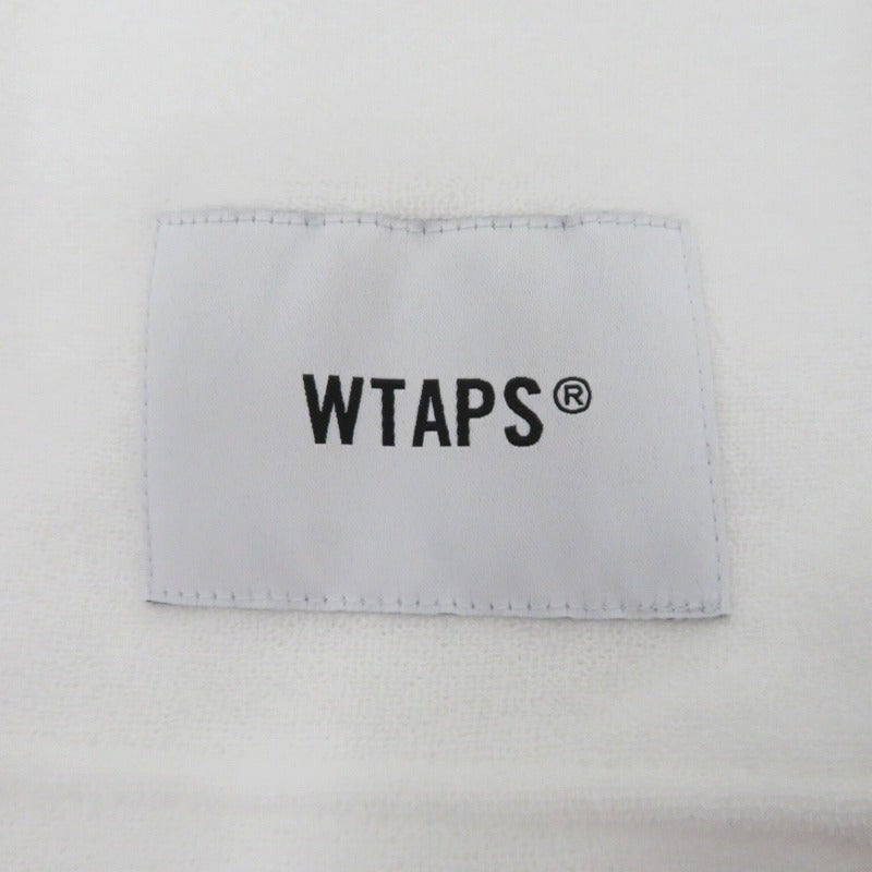 W)TAPS | ダブルタップス DUP 03 / SS / CTPL ポロシャツ 261ATDT-CSM29 ホワイト サイズ：3【瀬戸大橋店】