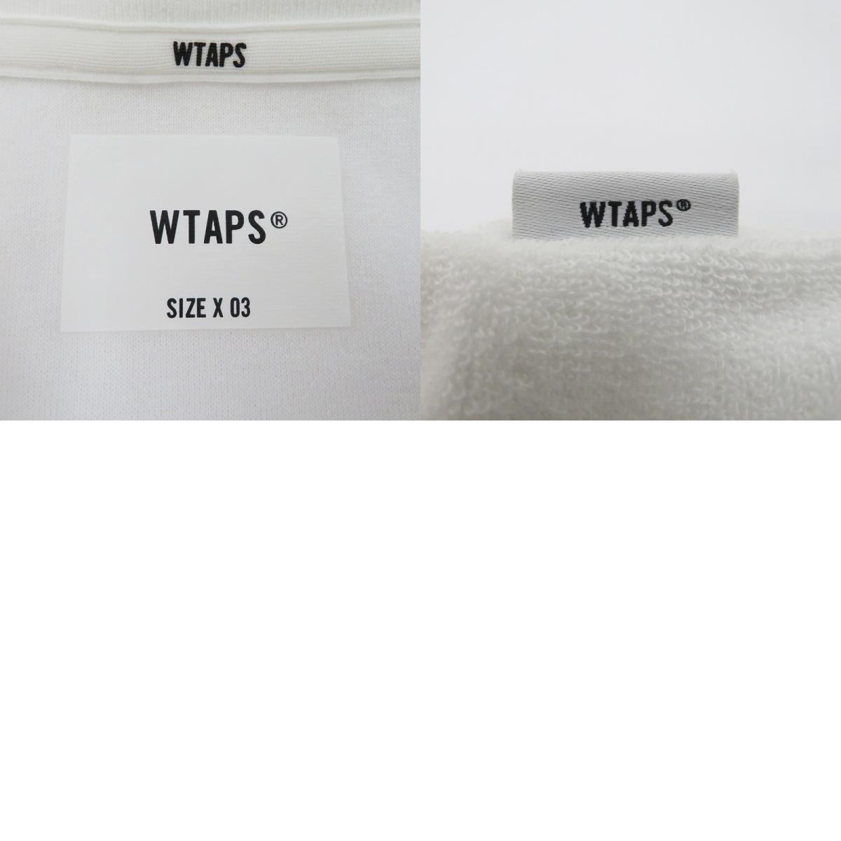 W)TAPS | ダブルタップス DUP 03 / SS / CTPL ポロシャツ 261ATDT-CSM29 ホワイト サイズ：3【瀬戸大橋店】