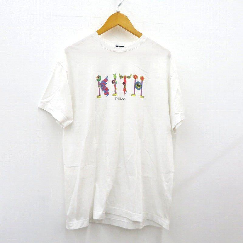 KITH | キース ×NANZUKA 半袖Ｔシャツ ホワイト サイズ：M【瀬戸大橋店】
