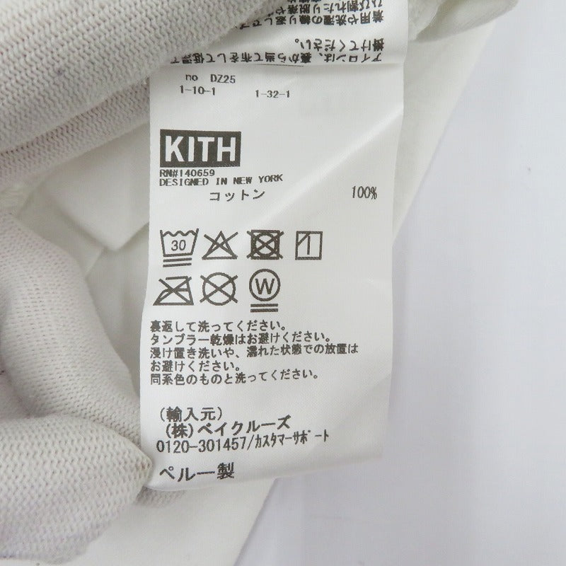 KITH | キース ×NANZUKA 半袖Ｔシャツ ホワイト サイズ：M【瀬戸大橋店】