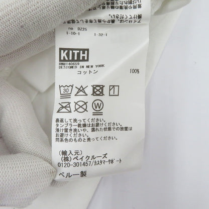 KITH | キース ×NANZUKA 半袖Ｔシャツ ホワイト サイズ：M【瀬戸大橋店】