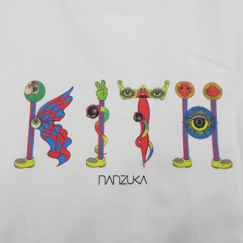KITH | キース ×NANZUKA 半袖Ｔシャツ ホワイト サイズ：M【瀬戸大橋店】