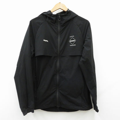 FCRB | エフシーアールビー 4WAY STRETCH VENTILATION ANTHEM JACKET ナイロンジャケット FCRB-230010 ブラック サイズ：L【瀬戸大橋店】