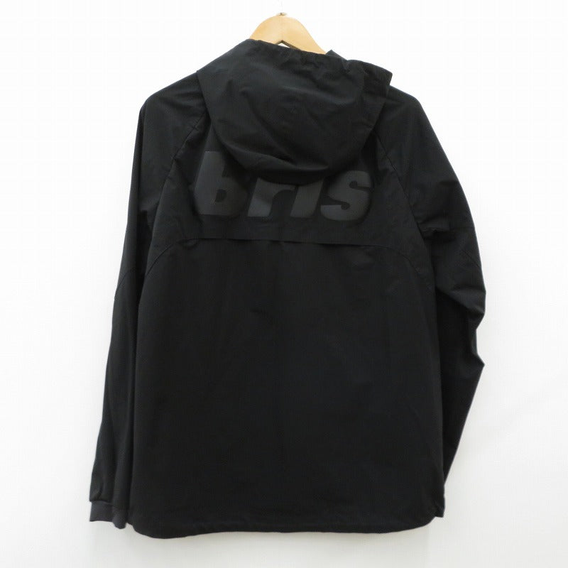 FCRB | エフシーアールビー 4WAY STRETCH VENTILATION ANTHEM JACKET ナイロンジャケット FCRB-230010 ブラック サイズ：L【瀬戸大橋店】