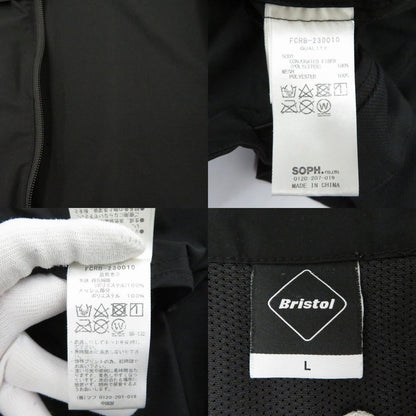 FCRB | エフシーアールビー 4WAY STRETCH VENTILATION ANTHEM JACKET ナイロンジャケット FCRB-230010 ブラック サイズ：L【瀬戸大橋店】