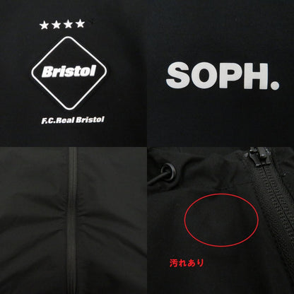 FCRB | エフシーアールビー 4WAY STRETCH VENTILATION ANTHEM JACKET ナイロンジャケット FCRB-230010 ブラック サイズ：L【瀬戸大橋店】
