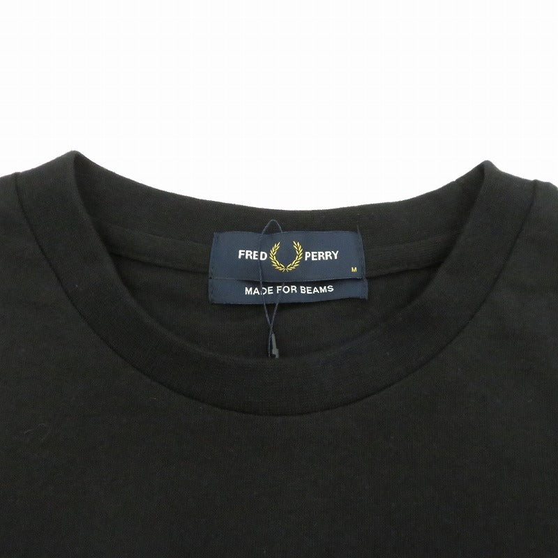 FRED PERRY | フレッドペリー BEAMS別注 半袖Ｔシャツ ブラック サイズ：M【瀬戸大橋店】