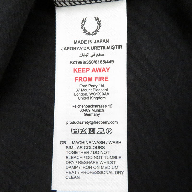 FRED PERRY | フレッドペリー BEAMS別注 半袖Ｔシャツ ブラック サイズ：M【瀬戸大橋店】