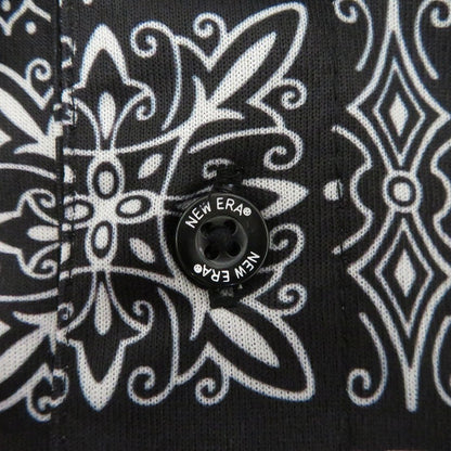 FCRB | エフシーアールビー NEW ERA BANDANA POLO SHIRT ポロシャツ FCRB-220137 ブラック サイズ：M【瀬戸大橋店】