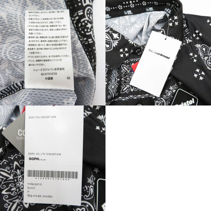 FCRB | エフシーアールビー NEW ERA BANDANA POLO SHIRT ポロシャツ FCRB-220137 ブラック サイズ：M【瀬戸大橋店】