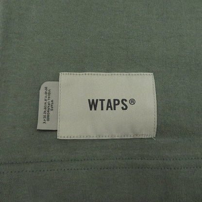 W)TAPS | ダブルタップス SIGN/SS/COTTON 半袖Ｔシャツ 261ATDT-STM08S カーキ サイズ：2【瀬戸大橋店】