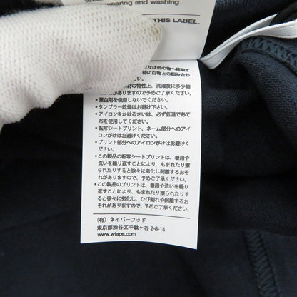 W)TAPS | ダブルタップス SIGN/SS/COTTON 半袖Ｔシャツ 261ATDT-STM08S ネイビー サイズ：1【瀬戸大橋店】
