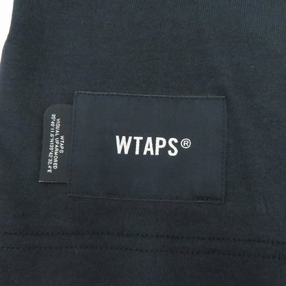 W)TAPS | ダブルタップス SIGN/SS/COTTON 半袖Ｔシャツ 261ATDT-STM08S ネイビー サイズ：2【瀬戸大橋店】