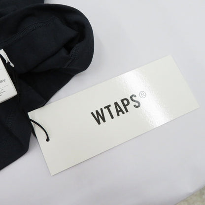 W)TAPS | ダブルタップス SIGN/SS/COTTON 半袖Ｔシャツ 261ATDT-STM08S ネイビー サイズ：2【瀬戸大橋店】