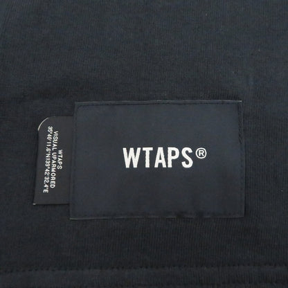 W)TAPS | ダブルタップス SYSTEM/SS/COTTON 半袖Ｔシャツ 261ATDT-STM02S ネイビー サイズ：3【瀬戸大橋店】
