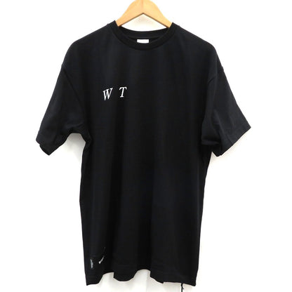 W)TAPS | ダブルタップス SYSTEM/SS/COTTON 半袖Ｔシャツ 261ATDT-STM02S ブラック サイズ：2【瀬戸大橋店】