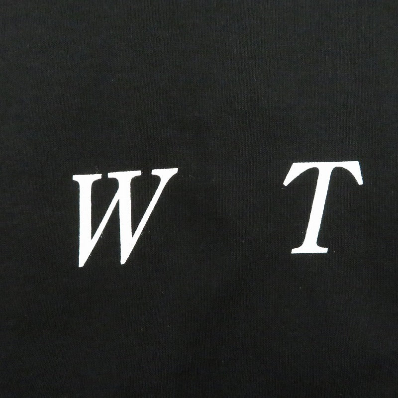 W)TAPS | ダブルタップス SYSTEM/SS/COTTON 半袖Ｔシャツ 261ATDT-STM02S ブラック サイズ：2【瀬戸大橋店】