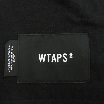 W)TAPS | ダブルタップス SYSTEM/SS/COTTON 半袖Ｔシャツ 261ATDT-STM02S ブラック サイズ：2【瀬戸大橋店】