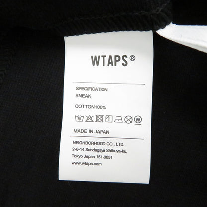 W)TAPS | ダブルタップス SYSTEM/SS/COTTON 半袖Ｔシャツ 261ATDT-STM02S ブラック サイズ：2【瀬戸大橋店】