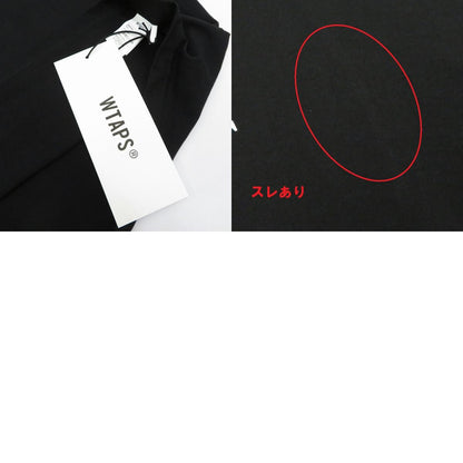 W)TAPS | ダブルタップス SYSTEM/SS/COTTON 半袖Ｔシャツ 261ATDT-STM02S ブラック サイズ：2【瀬戸大橋店】