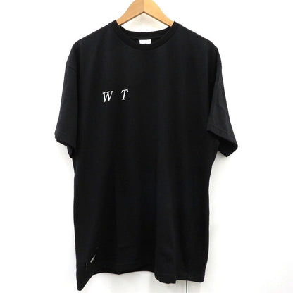 W)TAPS | ダブルタップス SYSTEM/SS/COTTON 半袖Ｔシャツ 261ATDT-STM02S ブラック サイズ：3【瀬戸大橋店】
