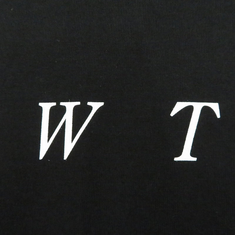 W)TAPS | ダブルタップス SYSTEM/SS/COTTON 半袖Ｔシャツ 261ATDT-STM02S ブラック サイズ：3【瀬戸大橋店】