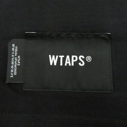 W)TAPS | ダブルタップス SYSTEM/SS/COTTON 半袖Ｔシャツ 261ATDT-STM02S ブラック サイズ：3【瀬戸大橋店】