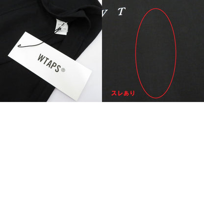 W)TAPS | ダブルタップス SYSTEM/SS/COTTON 半袖Ｔシャツ 261ATDT-STM02S ブラック サイズ：3【瀬戸大橋店】