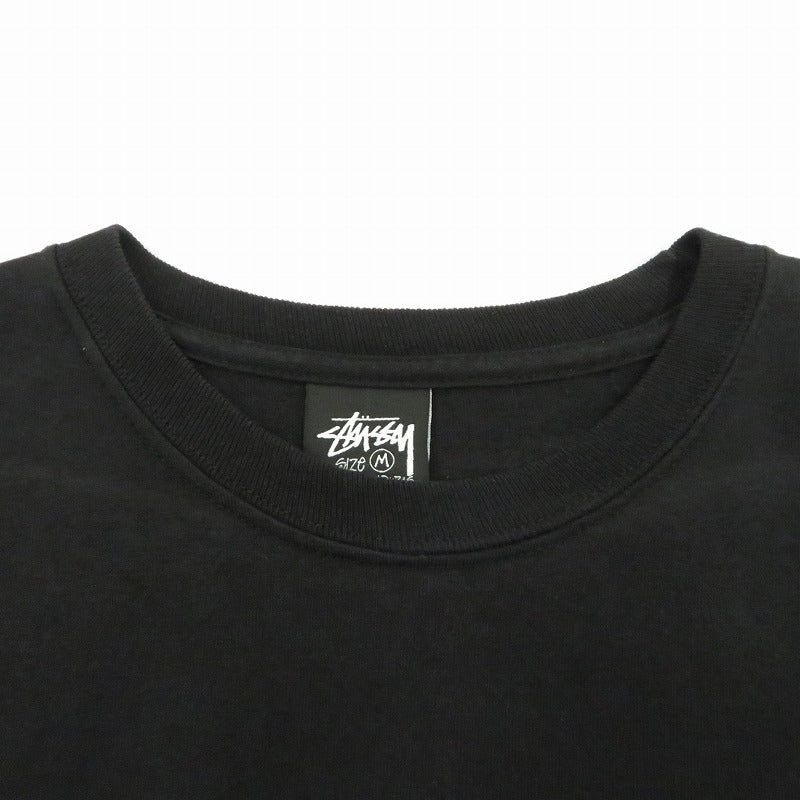 STUSSY | ステューシー HONOLULU L/S TEE 長袖Ｔシャツ ブラック サイズ：M【瀬戸大橋店】