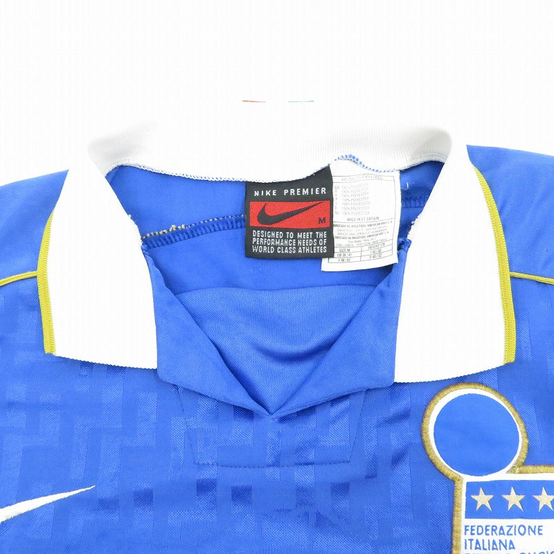NIKE(VINTAGE) | ナイキヴィンテージ 95/96イタリア代表 ポロシャツ ブルー サイズ：M【瀬戸大橋店】