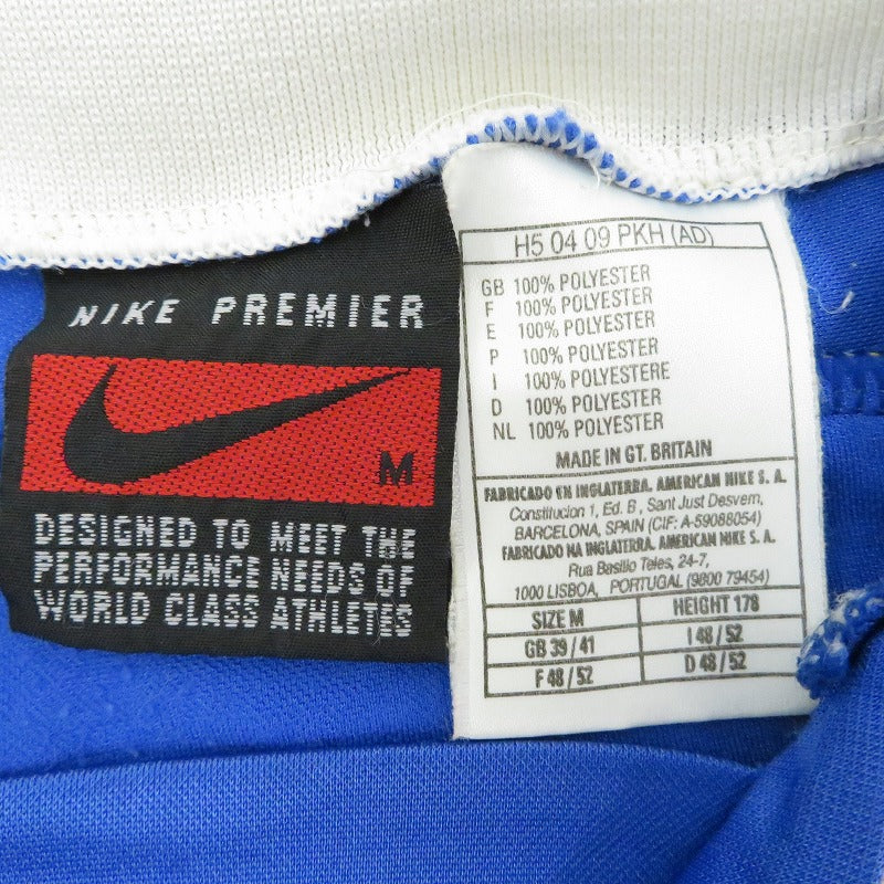 NIKE(VINTAGE) | ナイキヴィンテージ 95/96イタリア代表 ポロシャツ ブルー サイズ：M【瀬戸大橋店】