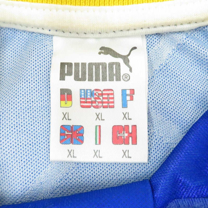 PUMA | プーマ 95/96パルマ・カルチョ1913 ポロシャツ ブルー サイズ：XL【瀬戸大橋店】
