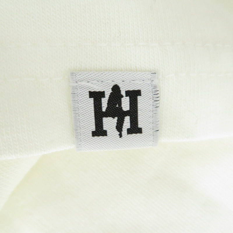 HYSTERIC GLAMOUR | ヒステリックグラマー You Genius Me Bastard/オーバーサイズポケットTee 半袖Ｔシャツ 02181CT04 ホワイト サイズ：L【瀬戸大橋店】
