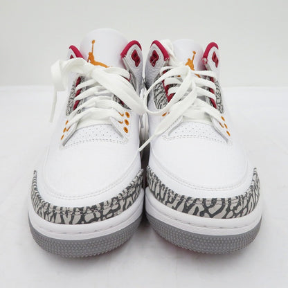 NIKE | ナイキ Air Jordan 3 'Cardinal Red' スニーカー CT8532-126 エアジョーダン ホワイト 26cm【瀬戸大橋店】
