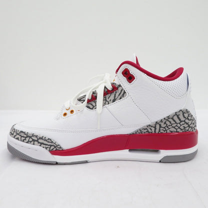 NIKE | ナイキ Air Jordan 3 'Cardinal Red' スニーカー CT8532-126 エアジョーダン ホワイト 26cm【瀬戸大橋店】