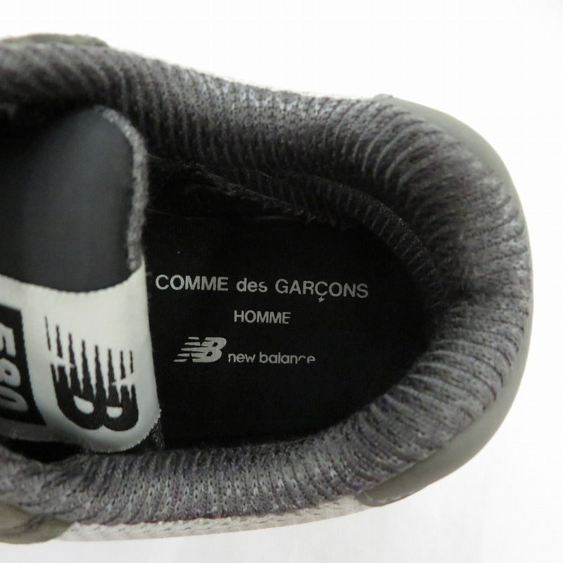 NEW BALANCE | ニューバランス ×COMME des GARCONS HOMME 580 'Black' スニーカー MT580HM1 グレー 26cm【瀬戸大橋店】