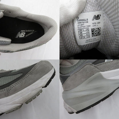 NEW BALANCE | ニューバランス USA製 スニーカー M990GL6 グレー 27.5cm【瀬戸大橋店】