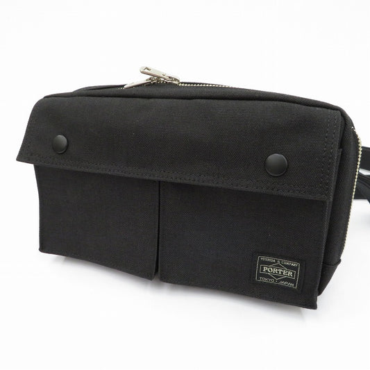 PORTER SMOKY | ポーター　スモーキー 2WAY SHOULDER BAG ショルダーバッグ 592-26369 ブラック【瀬戸大橋店】