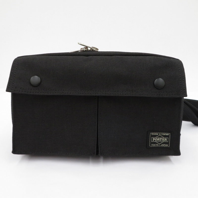 PORTER SMOKY | ポーター　スモーキー 2WAY SHOULDER BAG ショルダーバッグ 592-26369 ブラック【瀬戸大橋店】