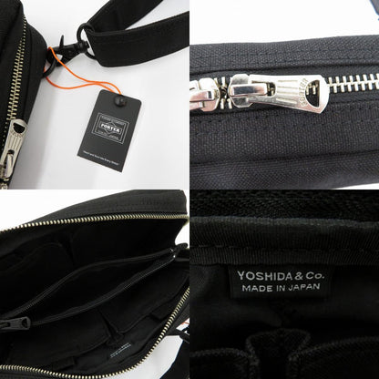 PORTER SMOKY | ポーター　スモーキー 2WAY SHOULDER BAG ショルダーバッグ 592-26369 ブラック【瀬戸大橋店】