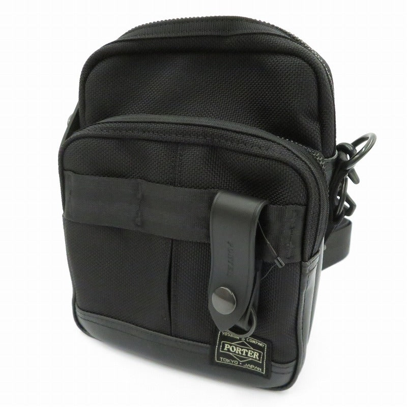 PORTER HEAT | ポーター　ヒート SHOULDER BAG ショルダーバッグ 703-06977 ブラック【瀬戸大橋店】